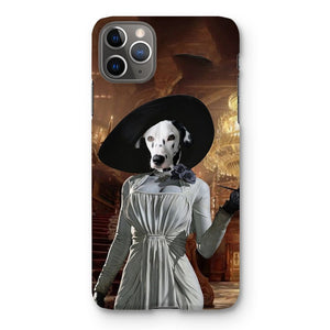 Lady Dimitrescu (Resident Evil Inspired): Custom Pet Phone Case - Paw & Glory - Dog Portraits - Pet Portraits