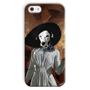 Lady Dimitrescu (Resident Evil Inspired): Custom Pet Phone Case - Paw & Glory - Dog Portraits - Pet Portraits