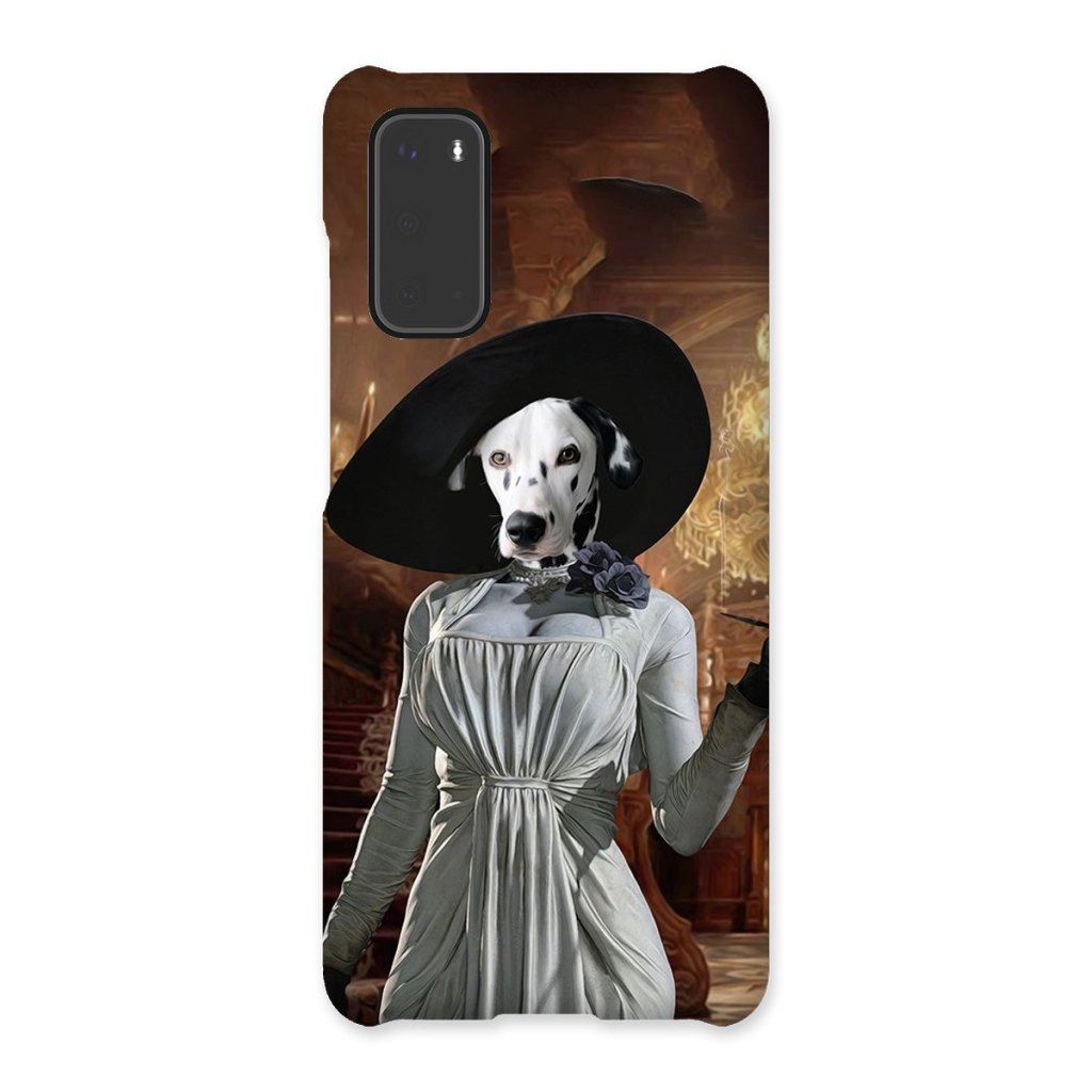 Lady Dimitrescu (Resident Evil Inspired): Custom Pet Phone Case - Paw & Glory - Dog Portraits - Pet Portraits