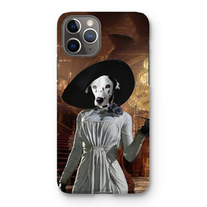 Lady Dimitrescu (Resident Evil Inspired): Custom Pet Phone Case - Paw & Glory - Dog Portraits - Pet Portraits