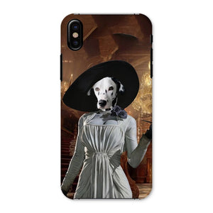 Lady Dimitrescu (Resident Evil Inspired): Custom Pet Phone Case - Paw & Glory - Dog Portraits - Pet Portraits