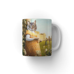 Lady Whistledown (Bridgerton Inspired): Custom Pet Coffee Mug - Paw & Glory - Dog Portraits - Pet Portraits