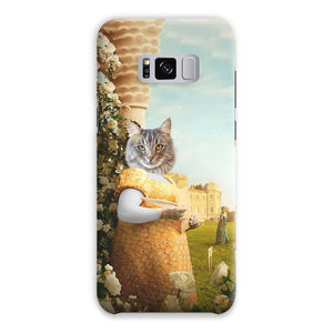 Lady Whistledown (Bridgerton Inspired): Custom Pet Phone Case - Paw & Glory - Dog Portraits - Pet Portraits