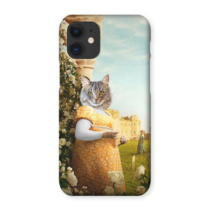 Lady Whistledown (Bridgerton Inspired): Custom Pet Phone Case - Paw & Glory - Dog Portraits - Pet Portraits