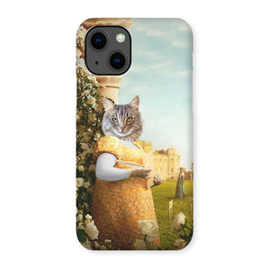 Lady Whistledown (Bridgerton Inspired): Custom Pet Phone Case - Paw & Glory - Dog Portraits - Pet Portraits