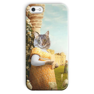 Lady Whistledown (Bridgerton Inspired): Custom Pet Phone Case - Paw & Glory - Dog Portraits - Pet Portraits