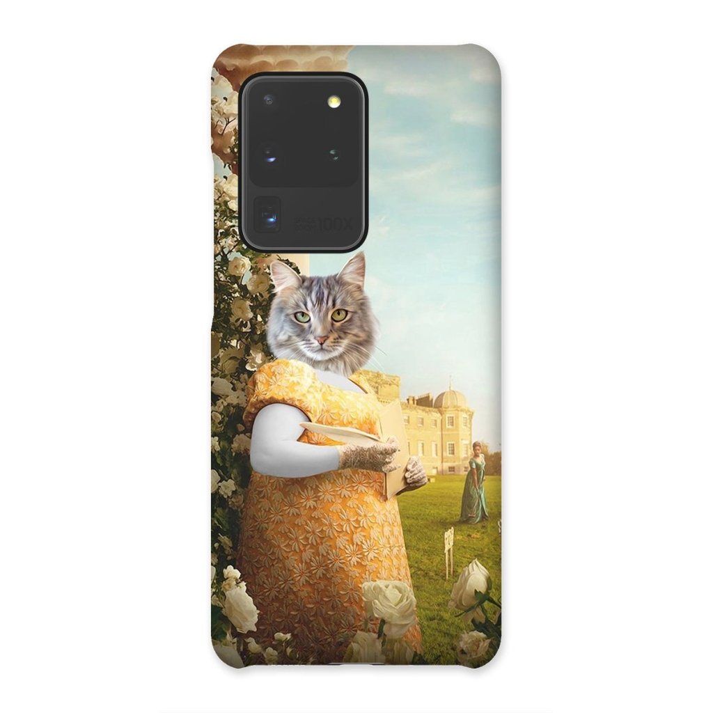 Lady Whistledown (Bridgerton Inspired): Custom Pet Phone Case - Paw & Glory - Dog Portraits - Pet Portraits