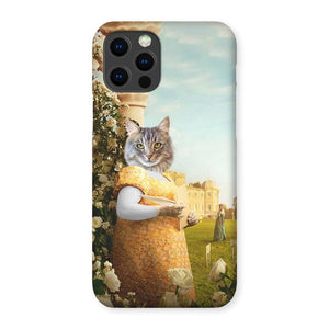 Lady Whistledown (Bridgerton Inspired): Custom Pet Phone Case - Paw & Glory - Dog Portraits - Pet Portraits