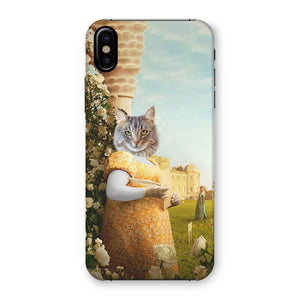 Lady Whistledown (Bridgerton Inspired): Custom Pet Phone Case - Paw & Glory - Dog Portraits - Pet Portraits