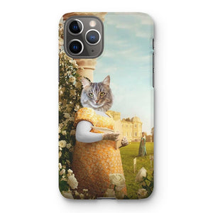 Lady Whistledown (Bridgerton Inspired): Custom Pet Phone Case - Paw & Glory - Dog Portraits - Pet Portraits