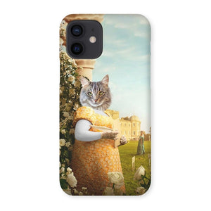 Lady Whistledown (Bridgerton Inspired): Custom Pet Phone Case - Paw & Glory - Dog Portraits - Pet Portraits