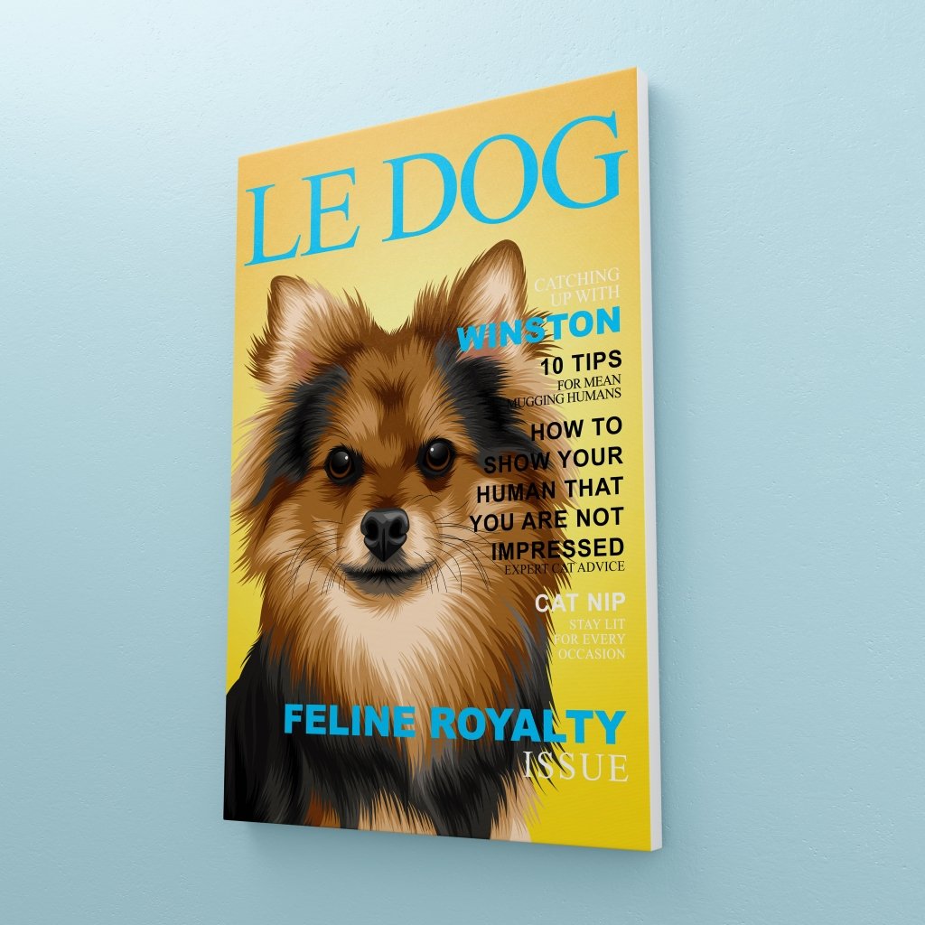 Le Dog: Custom Pet Canvas - Paw & Glory - #pet portraits# - #dog portraits# - #pet portraits uk#