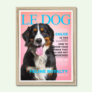 Le Dog: Custom Pet Portrait - Paw & Glory - Dog Portraits - Pet Portraits