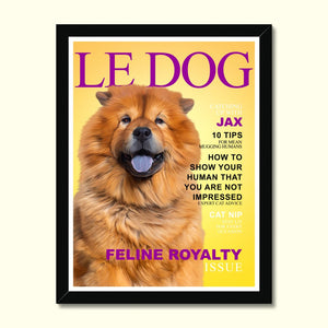 Le Dog: Custom Pet Portrait - Paw & Glory - Dog Portraits - Pet Portraits