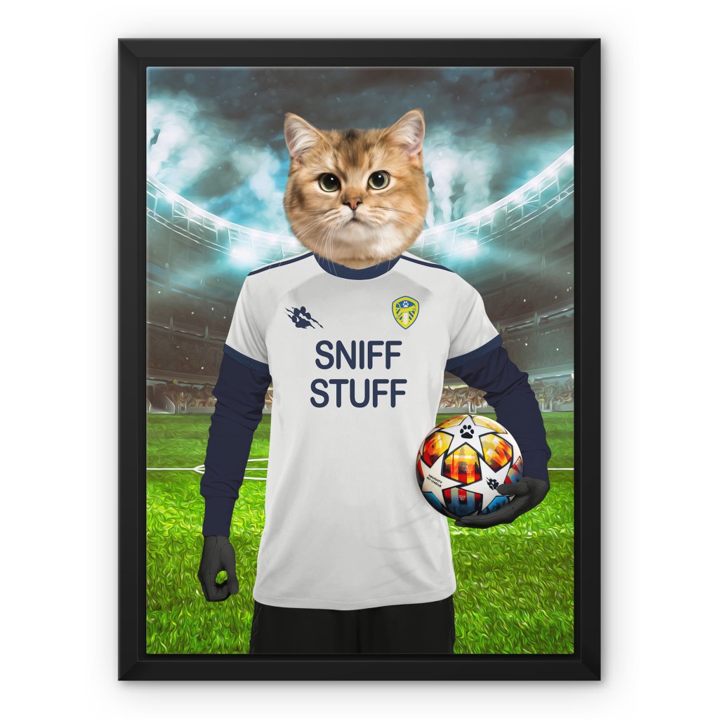 Leeds Pawnited Football Club: Custom Pet Canvas - Paw & Glory - Dog Portraits - Pet Portraits