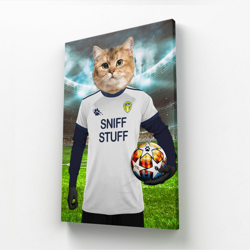 Leeds Pawnited Football Club: Custom Pet Canvas - Paw & Glory - Dog Portraits - Pet Portraits