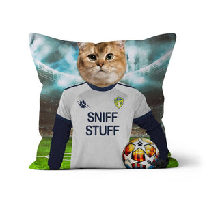 Leeds Pawnited Football Club: Custom Pet Pillow - Paw & Glory - Dog Portraits - Pet Portraits