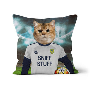 Leeds Pawnited Football Club: Custom Pet Pillow - Paw & Glory - Dog Portraits - Pet Portraits