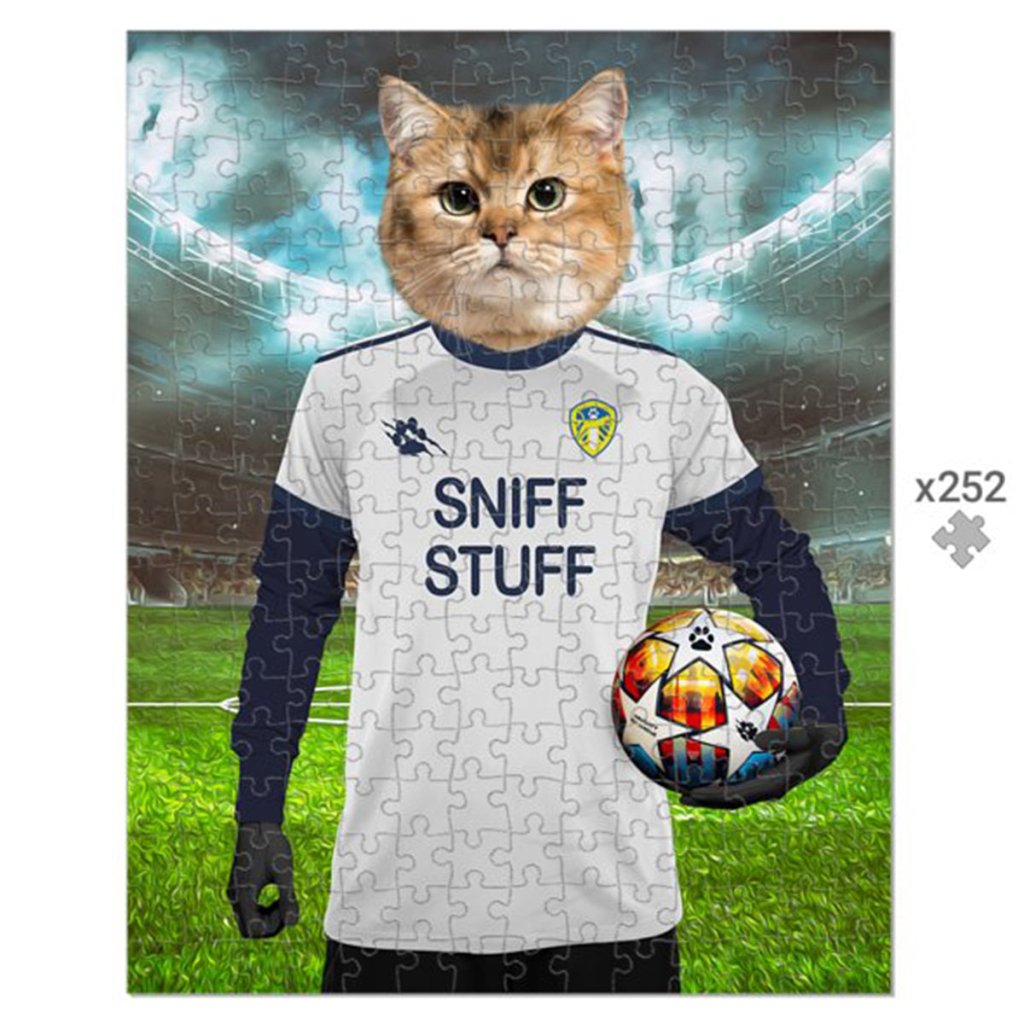 Leeds Pawnited Football Club: Custom Pet Puzzle - Paw & Glory - Dog Portraits - Pet Portraits