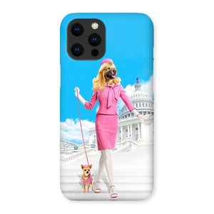 Legally Blonde: Custom Pet Phone Case - Paw & Glory - Dog Portraits - Pet Portraits