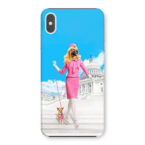 Legally Blonde: Custom Pet Phone Case - Paw & Glory - Dog Portraits - Pet Portraits