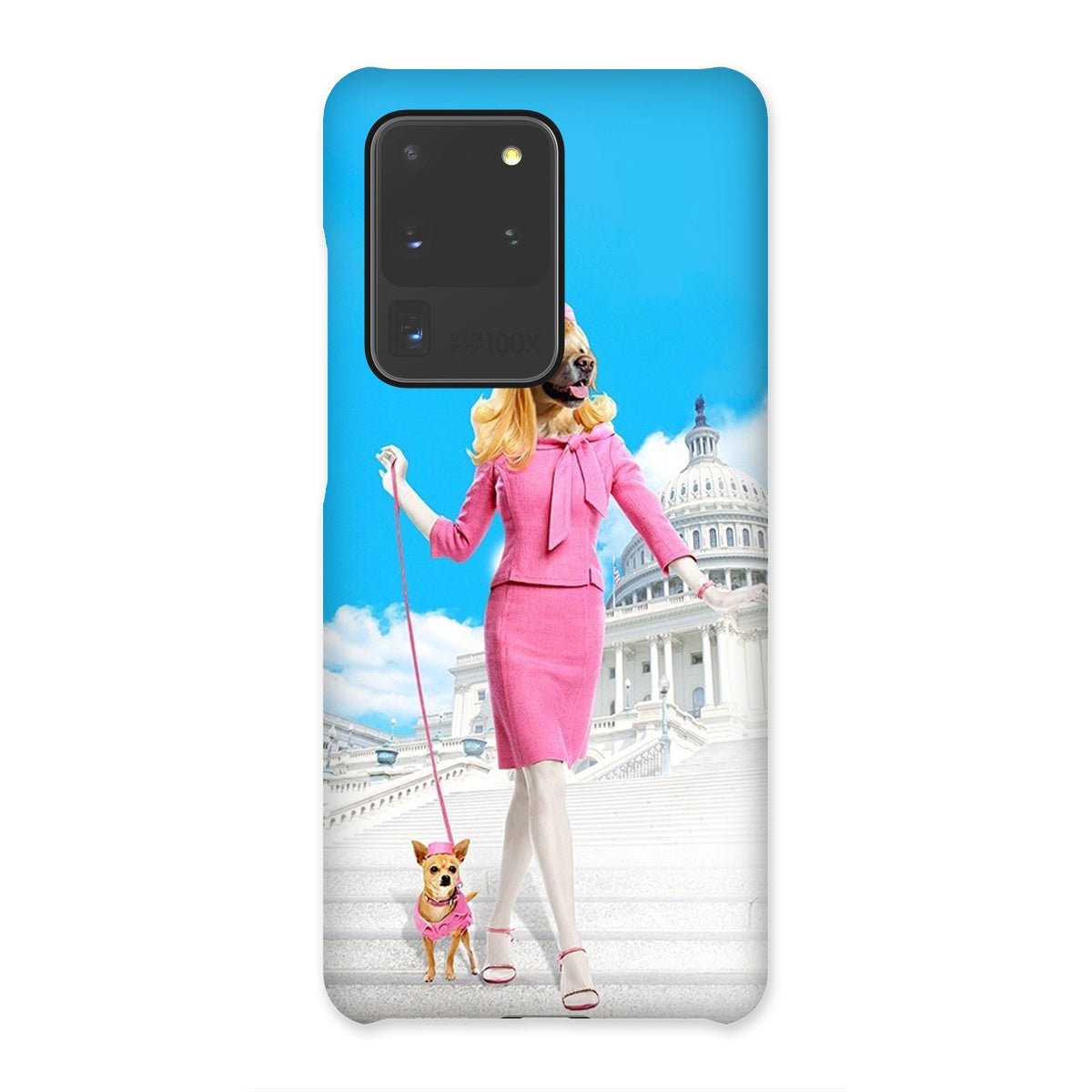 Legally Blonde: Custom Pet Phone Case - Paw & Glory - Dog Portraits - Pet Portraits