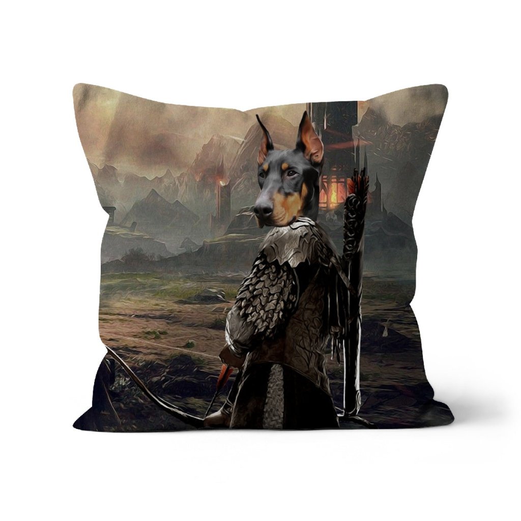 Legolas (Lord Of The Rings Inspired): Custom Pet Pillow - Paw & Glory - Dog Portraits - Pet Portraits