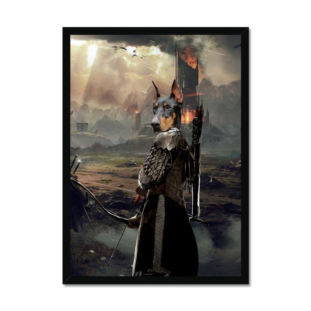 Legolas (Lord Of The Rings Inspired): Custom Pet Portrait - Paw & Glory - #pet portraits# - #dog portraits# - #pet portraits uk#