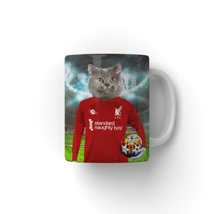 Liverpawl Football Club: Custom Coffee Mug - Paw & Glory - Dog Portraits - Pet Portraits