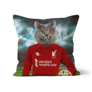 Liverpawl Football Club: Custom Pet Pillow - Paw & Glory - Dog Portraits - Pet Portraits