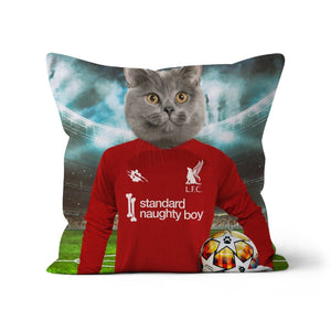 Liverpawl Football Club: Custom Pet Pillow - Paw & Glory - Dog Portraits - Pet Portraits