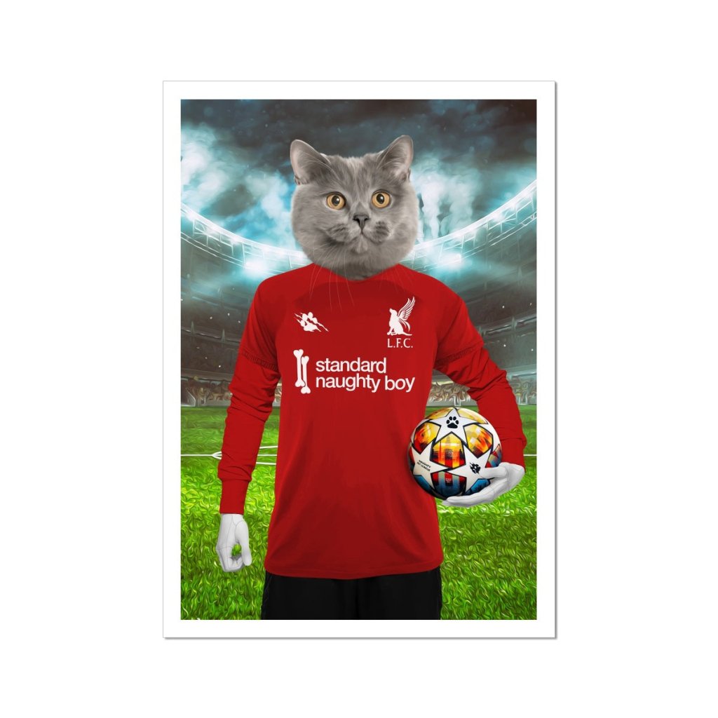 Pet Portraits Liverpawl Football Club Custom Pet Portrait