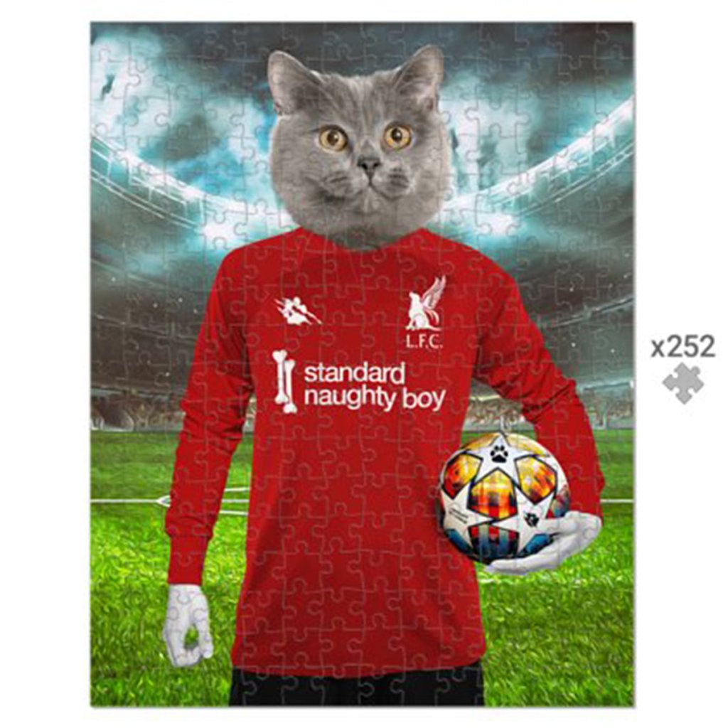 Liverpawl Football Club: Custom Pet Puzzle - Paw & Glory - Dog Portraits - Pet Portraits