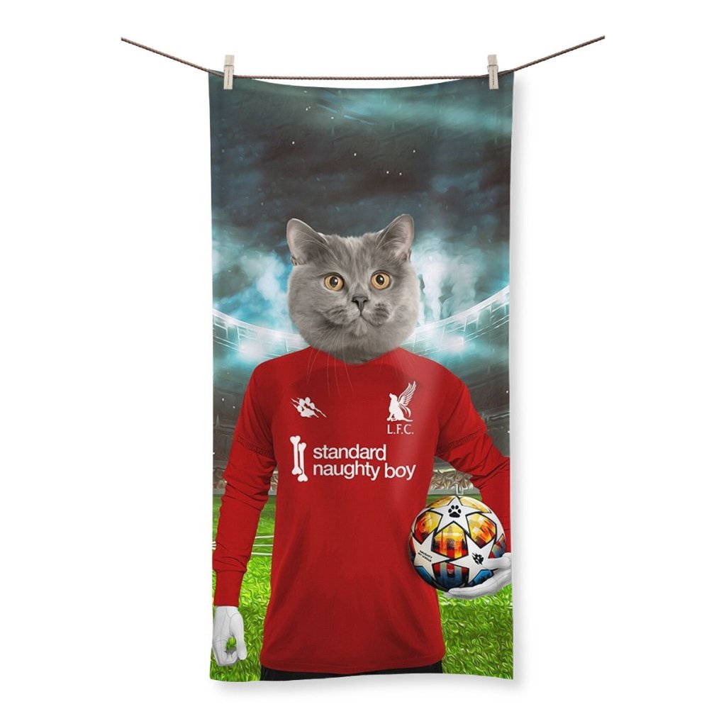 Liverpawl Football Club: Custom Pet Towel - Paw & Glory - Dog Portraits - Pet Portraits