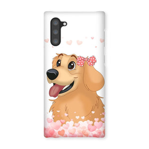 Love Bomb: Custom Cartoon One Pet Phone Case - Paw & Glory - Dog Portraits - Pet Portraits