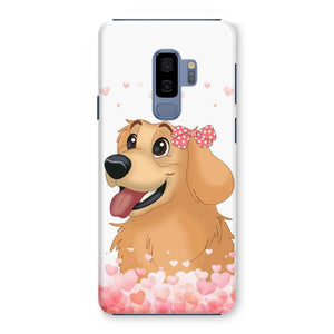 Love Bomb: Custom Cartoon One Pet Phone Case - Paw & Glory - Dog Portraits - Pet Portraits