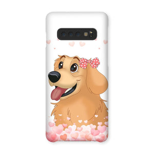 Love Bomb: Custom Cartoon One Pet Phone Case - Paw & Glory - Dog Portraits - Pet Portraits