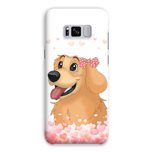 Love Bomb: Custom Cartoon One Pet Phone Case - Paw & Glory - Dog Portraits - Pet Portraits