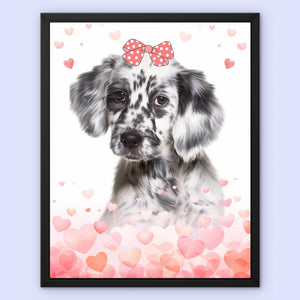 Love Bomb: Pet Canvas - Paw & Glory - Dog Portraits - Pet Portraits