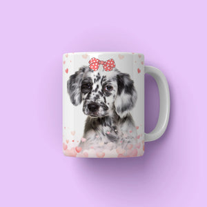 Love Bomb: Pet Coffee Mug - Paw & Glory - Dog Portraits - Pet Portraits