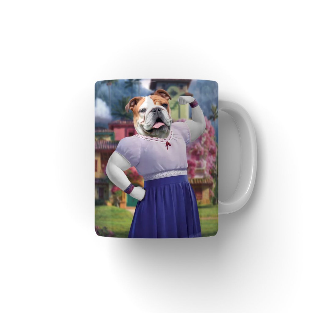 Luisa (Encanto Inspired): Custom Pet Coffee Mug - Paw & Glory - Dog Portraits - Pet Portraits