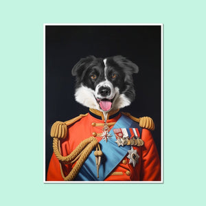 Margrave: Custom Pet Poster - Paw & Glory - Dog Portraits - Pet Portraits