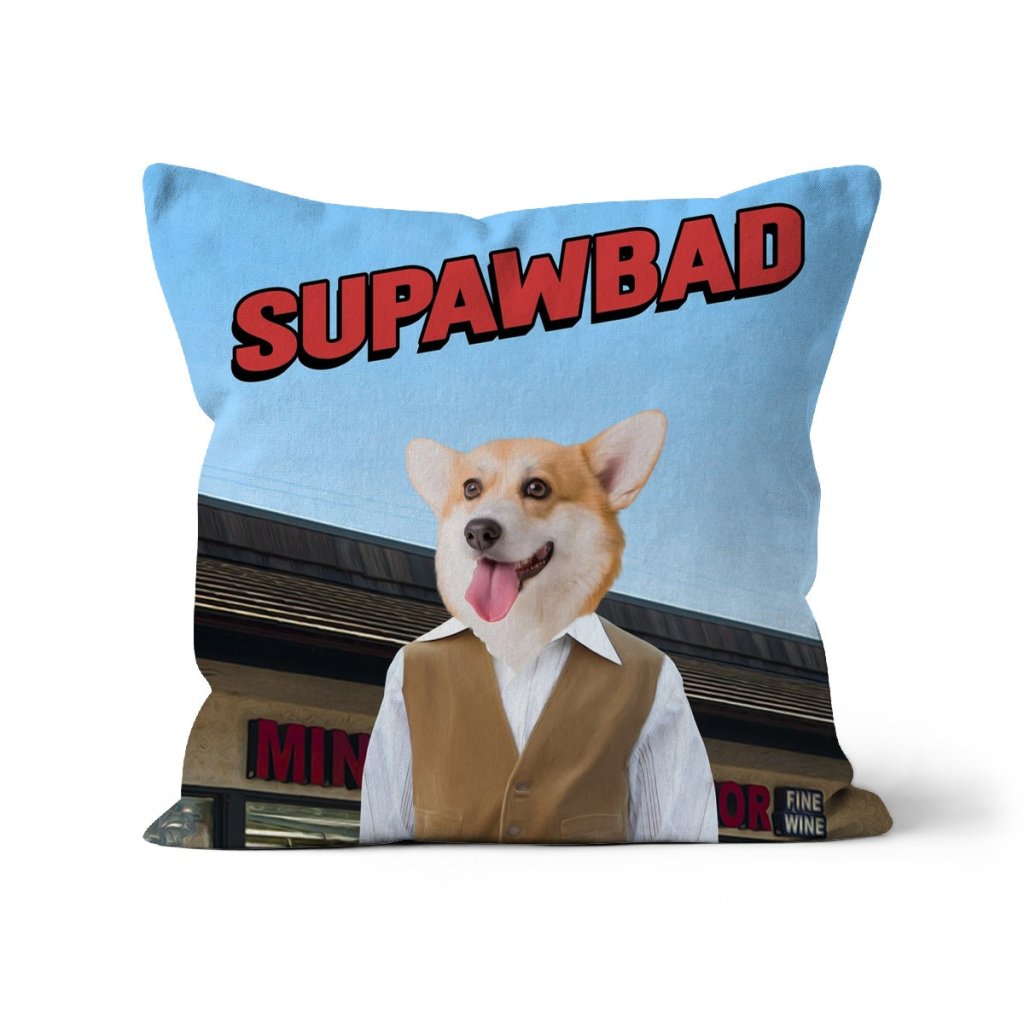 McLovin (Superbad Inspired): Custom Pet Pillow - Paw & Glory - Dog Portraits - Pet Portraits