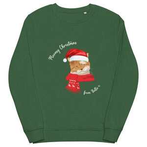 Meowy Christmas Custom Pet Sweatshirt - Paw & Glory - Dog Portraits - Pet Portraits