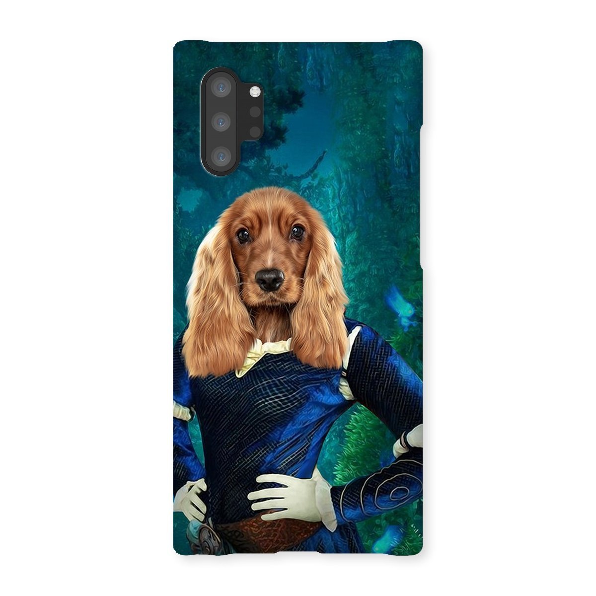 Merida (Brave Inspired): Custom Pet Phone Case - Paw & Glory - Dog Portraits - Pet Portraits