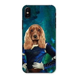 Merida (Brave Inspired): Custom Pet Phone Case - Paw & Glory - Dog Portraits - Pet Portraits