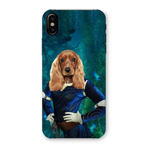 Merida (Brave Inspired): Custom Pet Phone Case - Paw & Glory - Dog Portraits - Pet Portraits