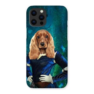 Merida (Brave Inspired): Custom Pet Phone Case - Paw & Glory - Dog Portraits - Pet Portraits