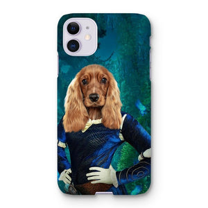 Merida (Brave Inspired): Custom Pet Phone Case - Paw & Glory - Dog Portraits - Pet Portraits