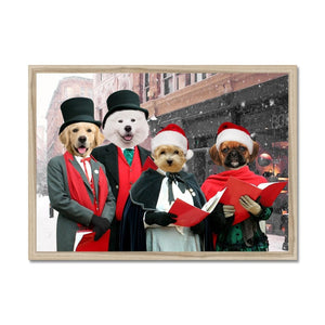 Merry Melodies Choir: Custom Pet Portrait - Paw & Glory - Dog Portraits - Pet Portraits